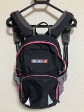 Sac à dos femme/enfant Millet noir/rose/gris en nylon