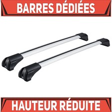 Alu Barres de toit pour Opel Meriva 2 II B MPV ab 10 Points de fixation C7