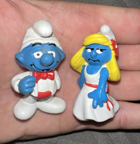 Schtroumpf couple de - ,