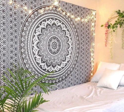 Tenture murale mandala - mandala, ombre
