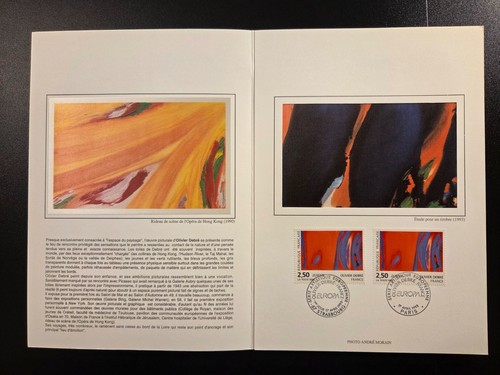 Encart luxe fdc 1er jour - encart,