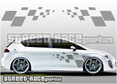 Seat side 016 - , squares