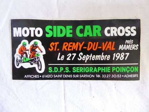 Autocollant sticker vintage - autocollant,