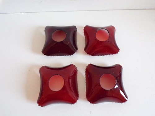 Lot bobeches en verre - lot, de