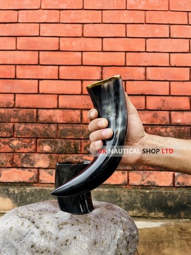 Corne véritable viking fait