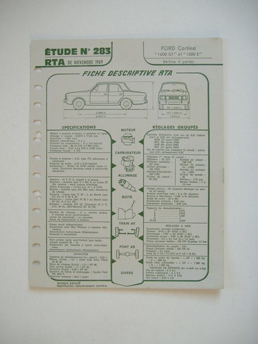 Fiche technique rta 283 - fiche,