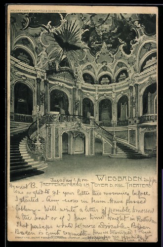 Carte postale wiesbaden - carte,