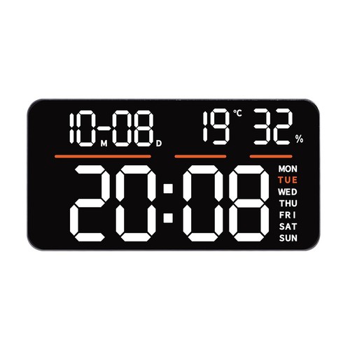 Horloge calendrier numérique - horloge,