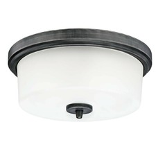 Plafonnier Éclairage Lampe Westinghouse Cedric Aluminium 33 cm 2 x 40 W E27