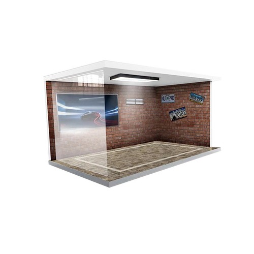 Garage diecast vitrine - 1/18,