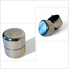 Boîte À Cigarettes En Acier Vintage VALENTI Design Diego Valenti 1971