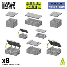 Set imprimé en 3D - Caisses