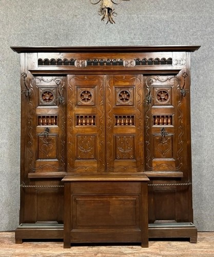 Superbe immense porte - et,
