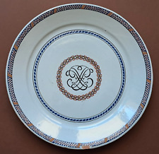 Faïence de Rouen, décor de