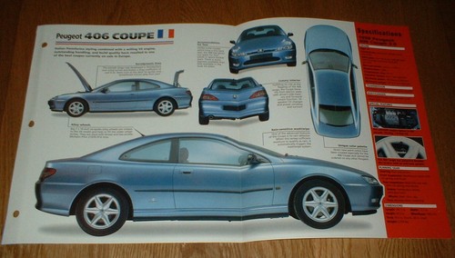 1998 peugeot 406 coupe spec - peugeot,
