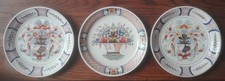 lot de 3 assiettes geo martel décor delft et lille