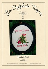 Fiche Point de croix La Sylphide Toquée   " BIENTÔT NOËL " 