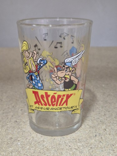 Verre moutarde asterix et - moutarde,