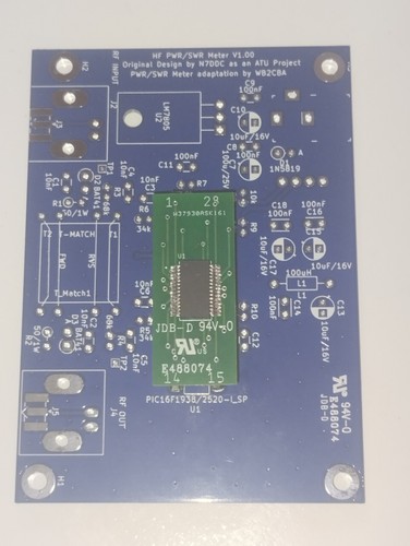 Pcb usdx swr frankenmeter - usdx,