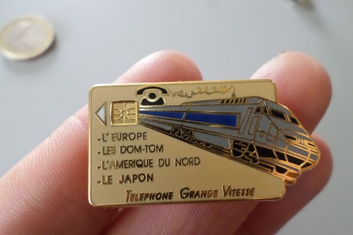 Pin broche train carte - s,