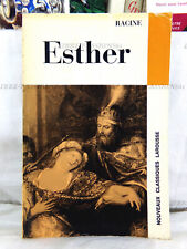 ESTHER, RACINE, NOUVEAUX