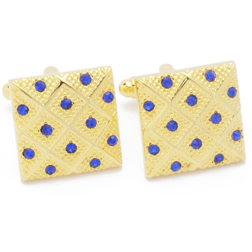 Boutons manchette motif - de,
