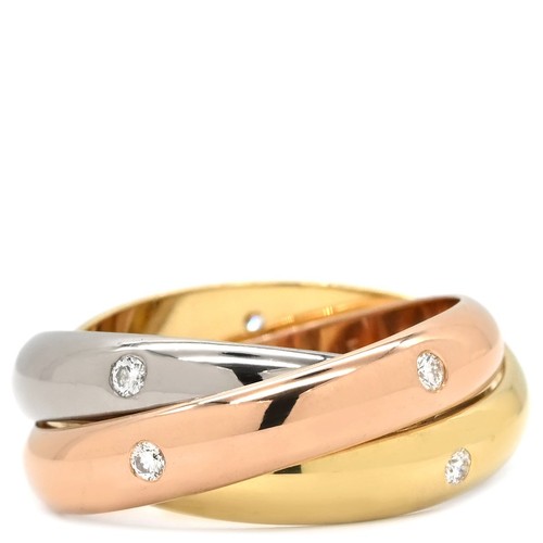 Bague cartier trinity - bague, mm