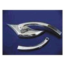 Rétroviseur droit chromé