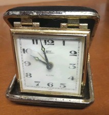 Ancienne pendule réveil FASHION ALARM JAPAN rétro vintage A RÉVISER Old clock