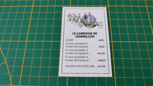 Carte carrosse de - le,