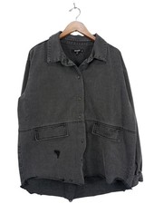 MISSGUIDED Veste en jean Dames Veste T EU 44 noir style décontracté