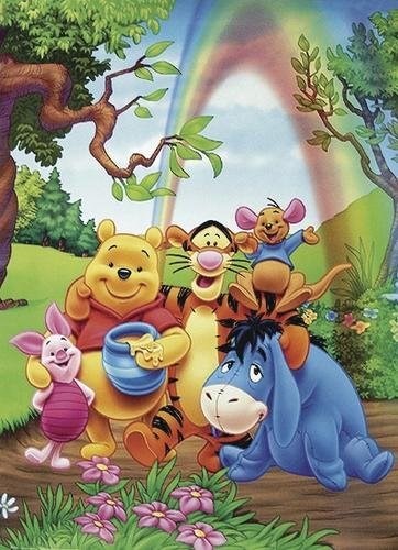 Affiche winnie ourson toute - winnie,