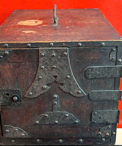 Ancien coffre navire - coffre, de