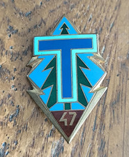 Insigne 47° Bataillon de Transmissions / Drago Paris Nice Metra G912  /EE53