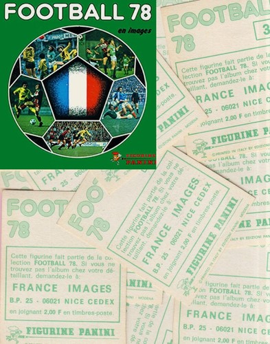 Football france panini - football, 78
