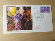 enveloppe premier jour 1982 1ere illustration d'un eclairage public