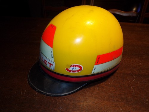 Casque moto gallet vintage - moto,
