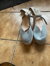 Espadrilles compensée bleu