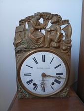 Comtoise, Mouvement échappement à ancre. Marin, Marine. Bateau.