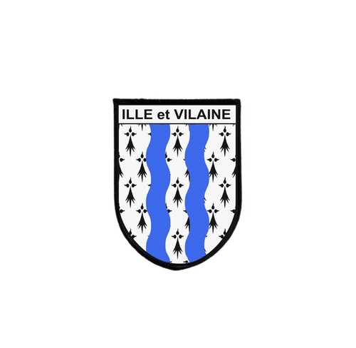 Ecusson patch drapeau ile - ile, et