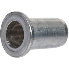 INSERT COURT TÊTE PLATE M6 - Serrage 4 à 6 - Aluminium - VENDU Par 10