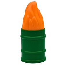 Playmobil bidon vert feu vagabond pompier ville chantier