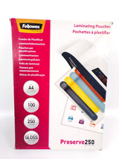 Fellowes 100 pochettes à plastifier - Preserve 250 - A4