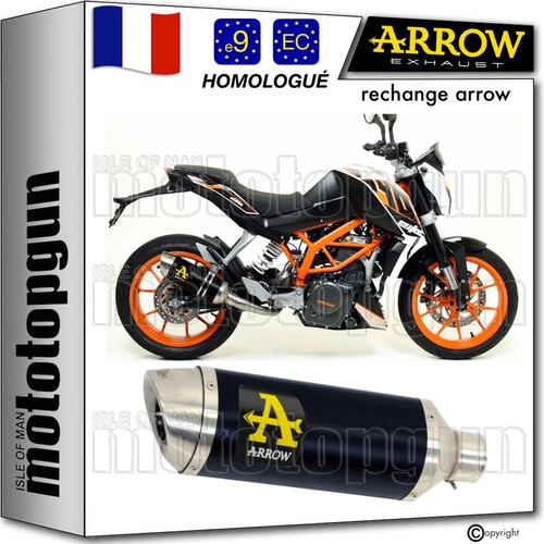Arrow pot echappement - pot, approuve
