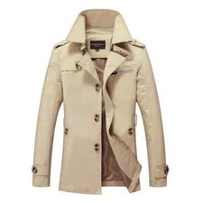 Manteau Trench Homme Double