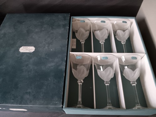 Cristal arques verres a - , 6