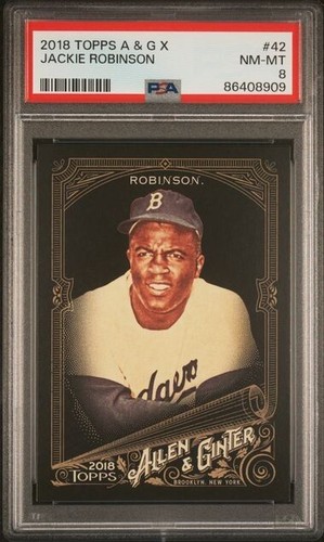 Jackie robinson 2018 topps g - topps, a&g