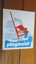 sticker vintage Playmobil planche à voile  windsurf ( 12 cm / 10 cm )