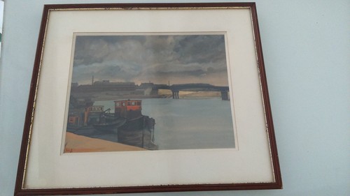 Peinture signée style
