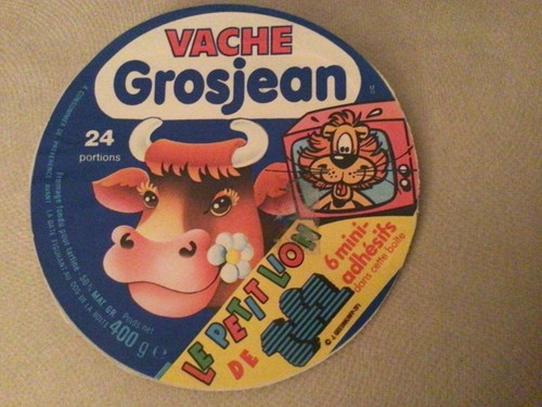 étiquette fromage vache - Étiquette,